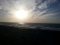 Bewolking aan zee